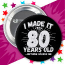 Search for funny 80th birthday gifts Humour