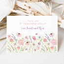 Search for pink wildflowers cards Girl baby shower