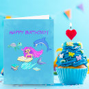 Search for mermaid dolphin cards For kids