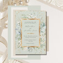 Search for sage and gold wedding invitations Rustic