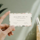 Search for floral business cards Professional