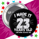 Search for funny birthday badges Sarcastic