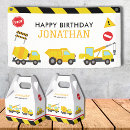 Search for construction birthday banners Dump truck