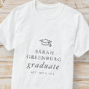 Search for graduation for her tshirts Graduate