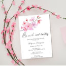 Search for cherry blossom bridal shower invitations Sakura