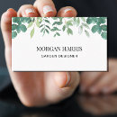 Search for garden design business cards Landscape designer