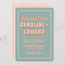 Search for retro rehearsal dinner invitations Bold