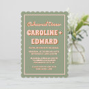Search for retro rehearsal dinner invitations Bold
