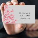 Search for yoga instructor business cards Simple