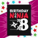 Search for ninja birthday cards Party
