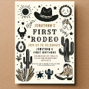 Search for western birthday invitations cowboy