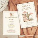 Search for western hens party invitations Rodeo
