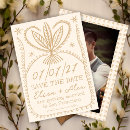 Search for boho save the dates Unique