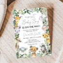 Search for safari invitations Greenery