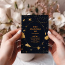 Search for blue moon wedding invitations Whimsical