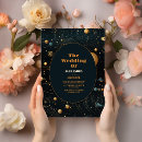 Search for midnight wedding invitations Celestial