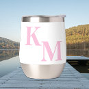 Search for stainless steel tumblers Initial