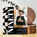 Search for 90th photo birthday invitations Milestone