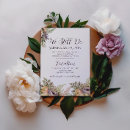 Search for vow renewal invitations Floral