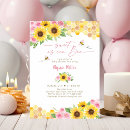 Search for sunflower bee invitations Honeycomb