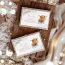 Search for holy book Highland cow baby shower
