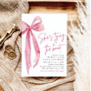 Search for bridal shower invitations pink