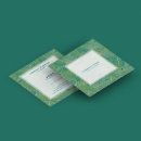 Search for palm leaf business cards Pattern