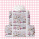 Search for first communion wrapping paper Cross