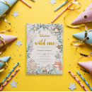 Search for woodland birthday invitations Boho