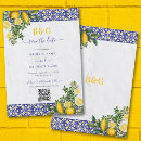 Search for mediterranean save the dates Lemons