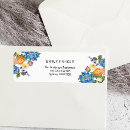 Search for hydrangea flower return address labels Elegant