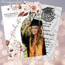 Search for nature graduation invitations Floral