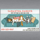 Search for pet and house sitting business cards Animal care