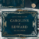 Search for navy save the dates Gold