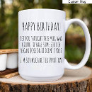 Search for birthday boss mugs Co worker