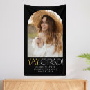 Search for black and gold graduation banners Class of 2024