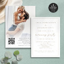 Search for elegant evening wedding invitations Minimalist