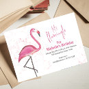 Search for flamingle party invitations Typography