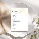 Search for plane wedding menus Watercolor