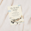 Search for flying birthday invitations Aeroplane