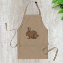 Search for brown rabbit aprons Animals