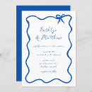 Search for ribbon wedding invitations Hand drawn