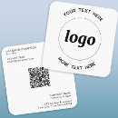 Search for logo business cards Qr code