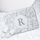 Search for blue toile bath mats Stylish