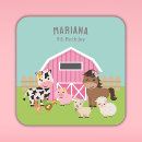 Search for pink farm animal stickers Cute animals
