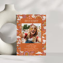Search for retro 70s party invitations Pink and orange