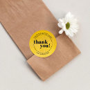 Search for gold business stickers Thank you