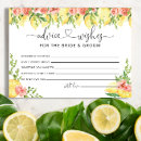 Search for bride and groom advice cards Bridal shower