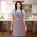 Search for mauve aprons Elegant