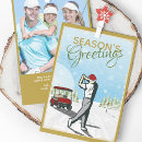 Search for golf christmas cards Golfer